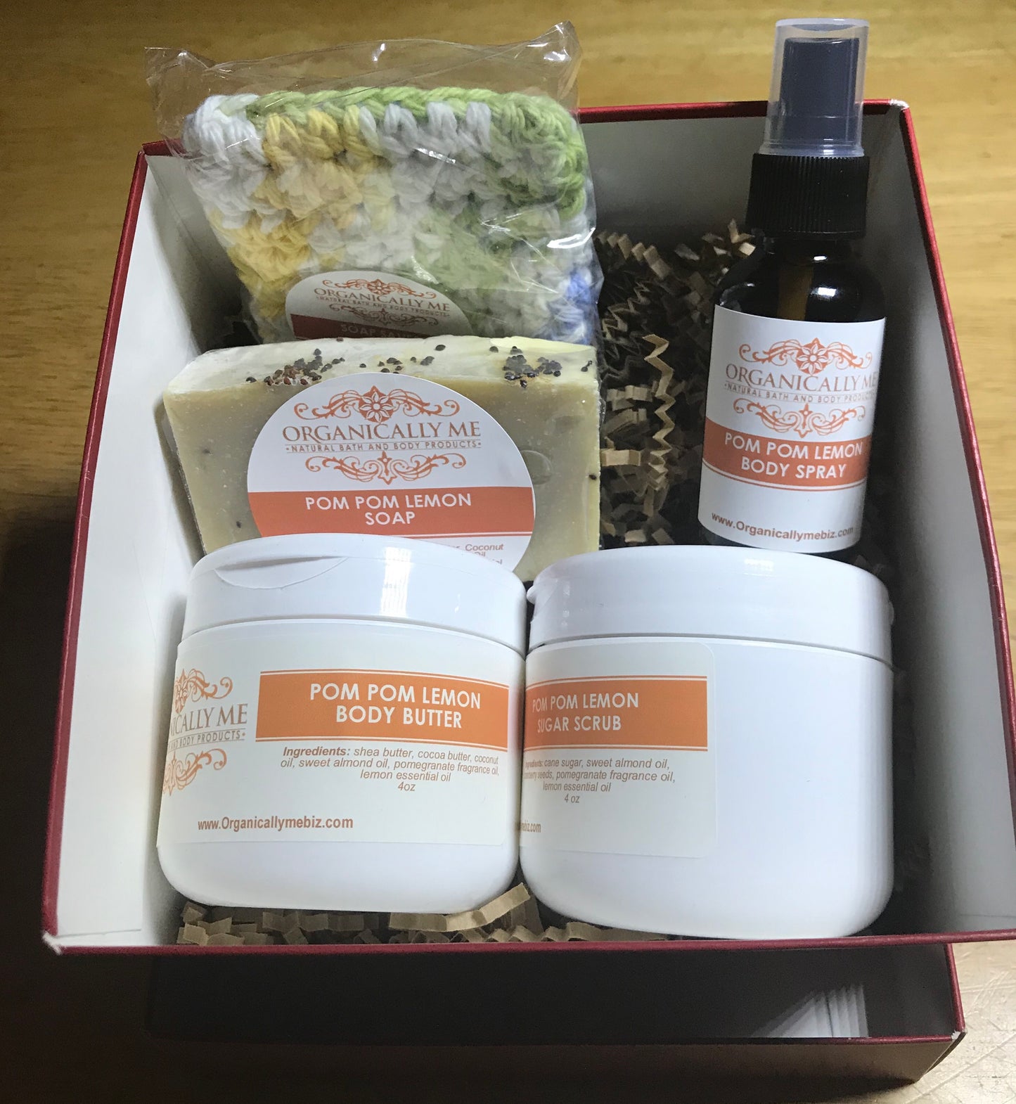 PomPomLemon Soap Gift Set 4oz