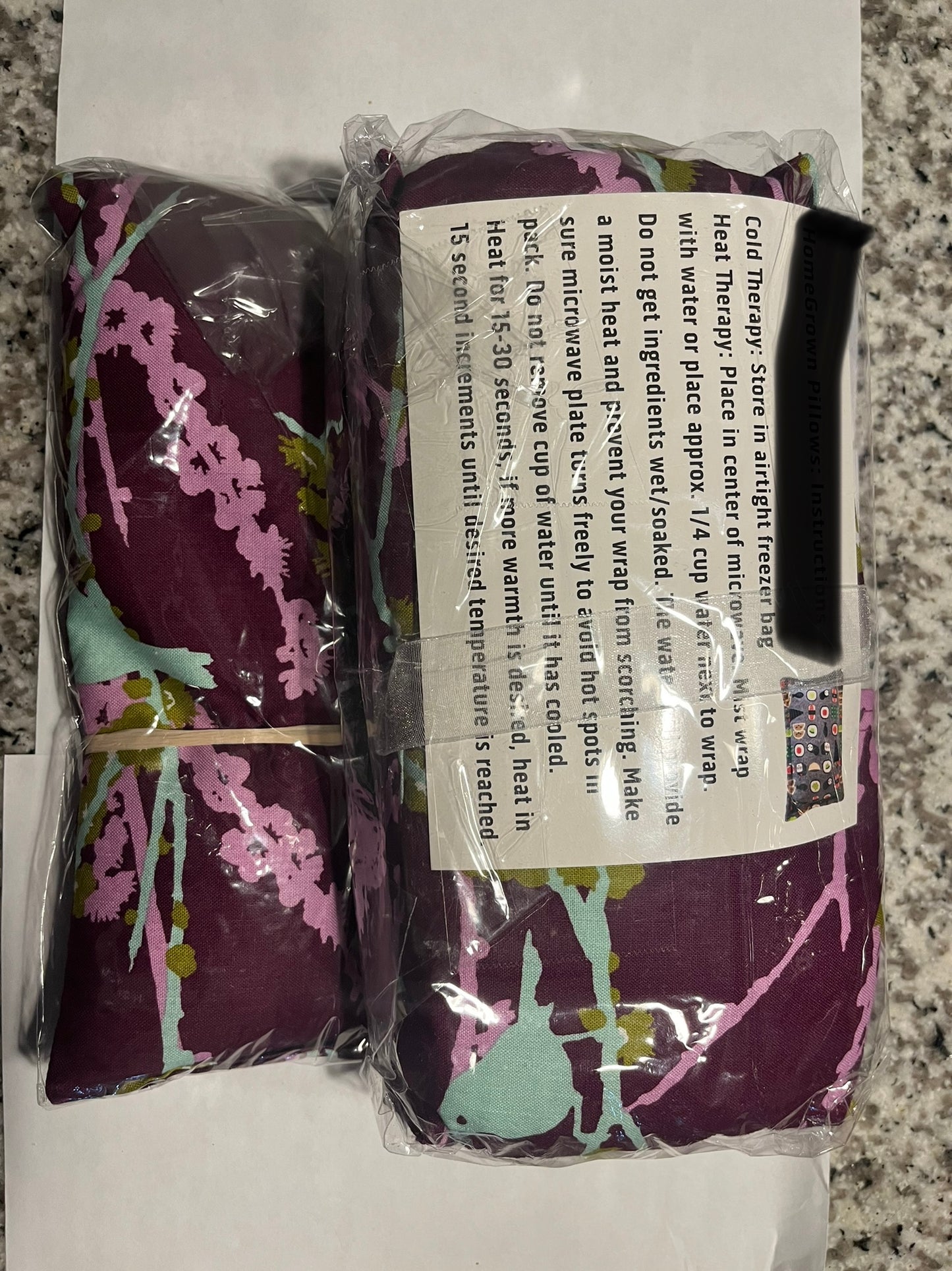 Herbal Therapy Hot & Cold Neck Wrap and Eye Pillow